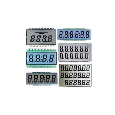 China custom 7 segment 4 digit /5 /6 /12/20 /22 digit TN STN FSTN VA lcd display car lcd for module 50*30mm fuel dispenser lcd display for sale