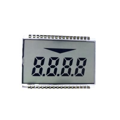 China 15years and factory price 4 digit 7segment fuel dispenser odometer 15 segment lcd display 50.7x36mm for sale