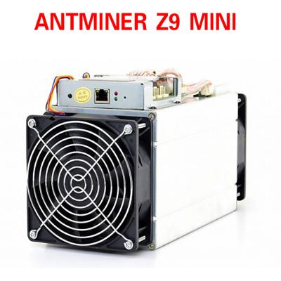 China 2018 Topline antminer Z9 mini bitcoin mining machine with power supply 14nm 10ksol/s for sale