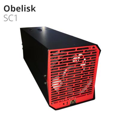 China New SC1 Asic Bitcoin Miner from Obelisk mining 2 algorithms with hashrate of 550Gh/s for sale