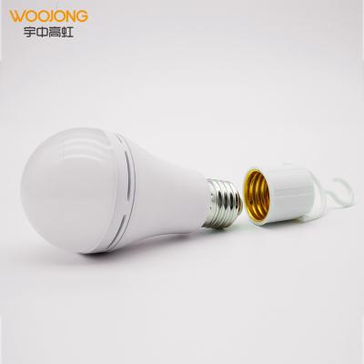 China Rechargeable Household Emergency Lighting Emergency Light Bulb Led Bulb 7/9/12/18W Factory Wholesale Outdoor Camping Home Lamp E27 for sale