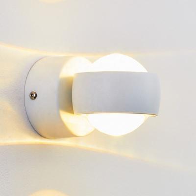 China Modern woojong 3W round led wall light 240lumens 7*7.5cm MOQ100 wall lights iapplied in bedroom, living room wall light for sale