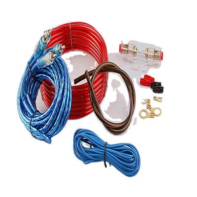 China Car amplifier wiring installation kit 4ga 2000W 14*10*3.5cm for sale