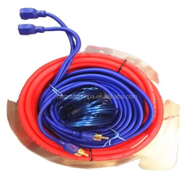 China DVD Player High Quality Car Audio Cable 4AWG Car Amplifier Wiring Harness Kit for sale