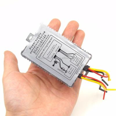 China Aluminum alloy 5A 24v to 12v car power supply transformer for sale