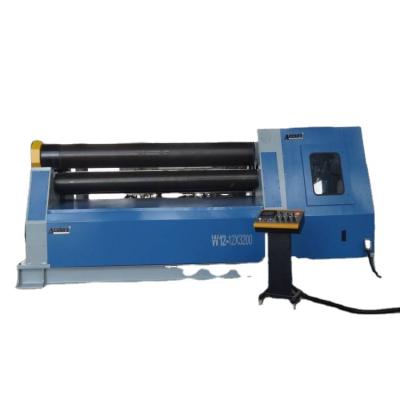 China Hydraulic CNC 4 Stores Building Material Four Roller Sheet Bending Machine With Double Nip For Stainless Steel Pipe Rolling for sale