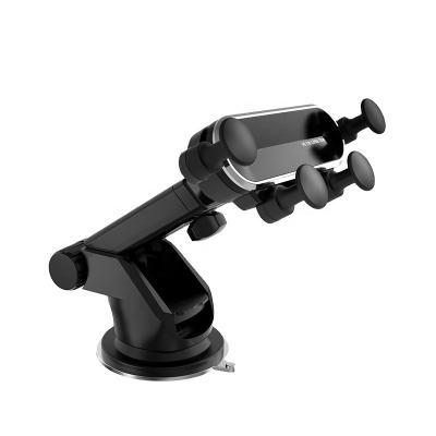 China Hot Selling Amazon 4~6.0 Inch Smartphone Adjustable Mini Dashboard Windshield Cell Phone Mount Gravity Car Holder Mount for sale