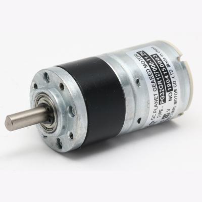 China 12V Low RPM High Torque DC Planetary Gear Motor 0.3 RPM Drip Proof DC Motor for sale