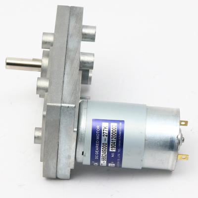 China Totally Enclosed 12v 24v High Torque DC Gear Low Speed ​​Motor for sale