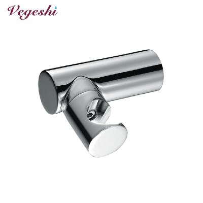 China Needleless Vegeshi Round Brass Wall Mounted Bathroom Hand Shower Holder for sale