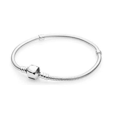 China BNX CLASSIC Jewelry Silver Bracelets For Women's Big Wrist Diamond Cut 925 Sterling Silver Chain Bracelet Solid 925 For Women Gift for sale