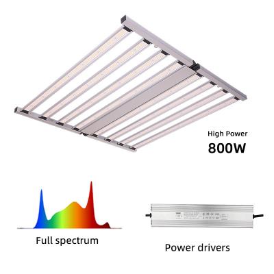 China Full Spectrum Fluorescent Lights For Growing Plants 800W LED Plant Growth Light Dimmable Full Spectrum LED Light for sale