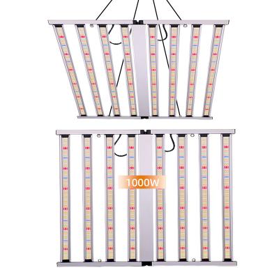 China 1000W aluminio LED luz de crecimiento de espectro completo luces de crecimiento para invernadero en venta