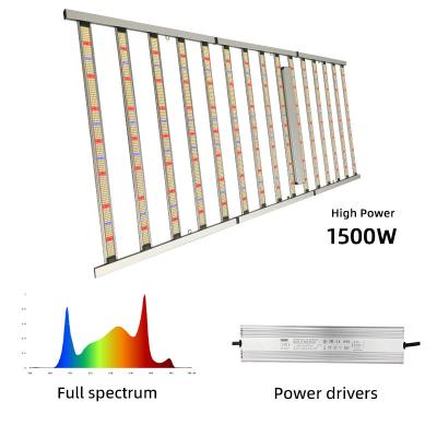 China Lámparas de crecimiento LED con eficiencia energética de 1500 Watt para jardinería interior en venta