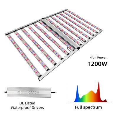 China Panel de luz de crecimiento LED de 1200W Panel de luz LED de espectro completo para crecimiento de plantas en venta