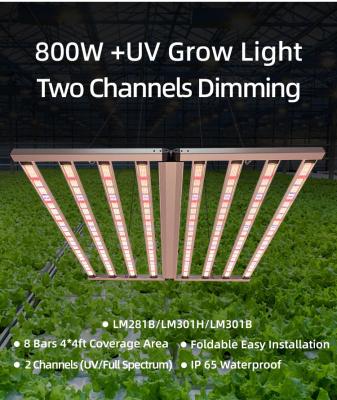 China Solar LED Grow Lights UV 900w LED Grow Light Full Spectrum Essential Lighting For Plant Cultivation for sale