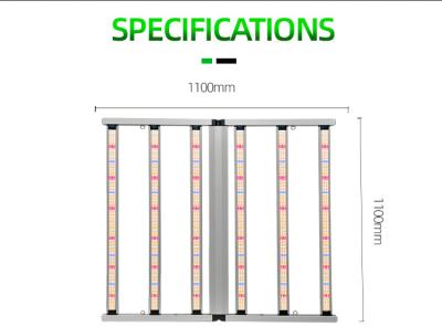 China 640W Dimmable Foldable LED Grow Light The Ultimate Solution for Indoor Plant Cultivation for sale