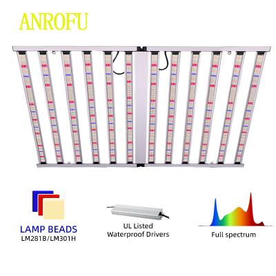 China One Channel Foldable 1.1x2.4m 1200W LED Grow Light For Indoor Plant for sale