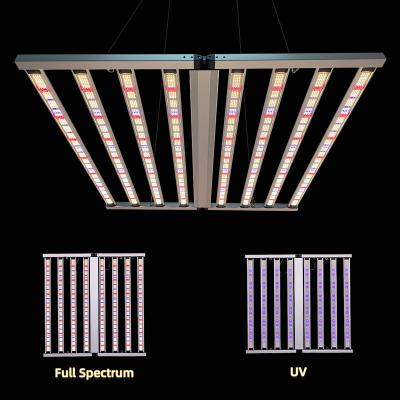 China 2 canales de espectro completo 4 x 4 luz de crecimiento LED 900W 5 años de garantía en venta