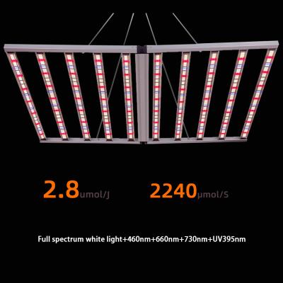 China Three Channel 1000W LED Grow Light Dimmable Full Spectrum With Max 5x5ft Coverage Grow Lights For Vertical Gardens for sale