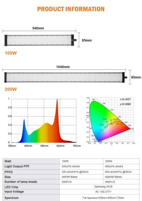 China 320w Full Spectrum LED Grow Light, LED Grow Light Quantum Board Hoog efficiënt voor binnentuin Te koop