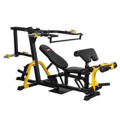 China Fordable Weight Bench Multiplayer Training Gym Bodybuilding Strength Training Bench Adjustable Fitness Incline for sale