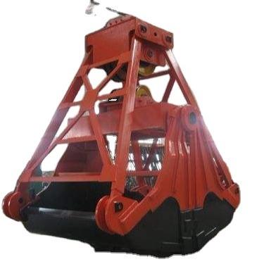 China Overhead Hydraulic Clamshell Grab With Electricmagnetic Panel à venda