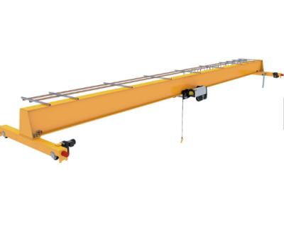 China 10T Electric Hoist Overhead Bridge Single-Beam Grider Crane à venda