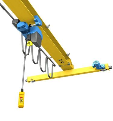 Κίνα Manufactures Single Girder Electrical Hoist Overhead Crane προς πώληση