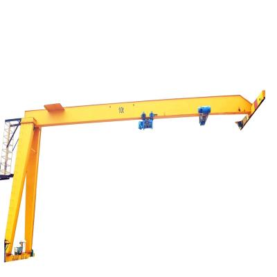 China Single Girder Electric Hoist Semi Half Mobile Gantry Crane for sale