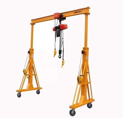 China Portable Folding Mini Small Gantry Crane For Construction for sale