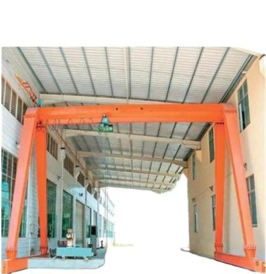 China MH Remote Control Gantry Crane Single Beam Girder Gantry Cranes for sale