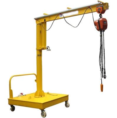 China Heavy Duty Lifting Jib Crane Price Hoist 360 Degree Manufacture for sale