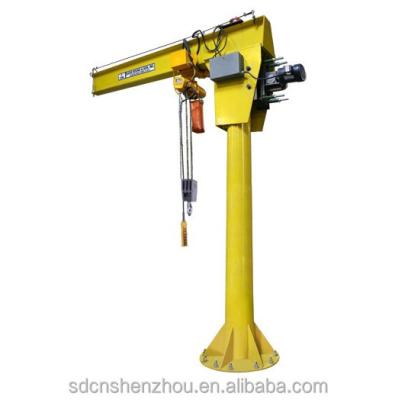 China Fixed Jib Hoist Crane 360 Degree Slewing 3T Used In Plant for sale