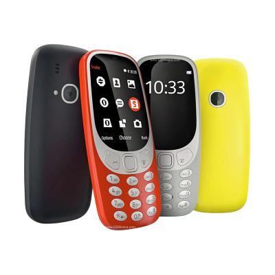 China Dual SIM Card 2.4 Inch 2g 2mp Dual Sim Cards Used Unlocked Mobile Phone Original For Nokia 3310 (2017) for sale