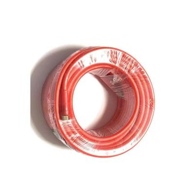 China Hot Sale High Pressure Diameter 6.5mm PVC Spray Inner Red Fiber Reinforced Plastic High Pressure Agricultural Hose for sale