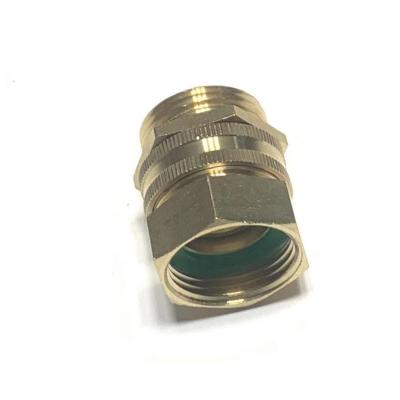 China High Quality Popular Factory Hose Fittings Brass Faucet Adapter Threaded Garden Hose Fitting Quick Connector for sale