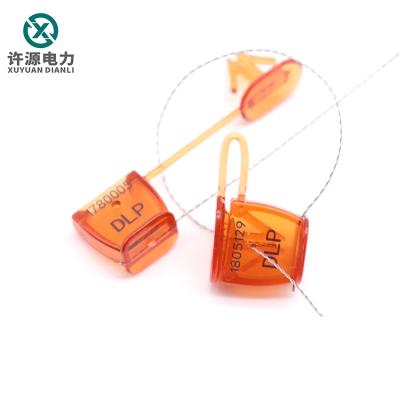 China Tamper Proof XuYuan Torsion Meter Safety High Electrical Service Plastic Seal for sale