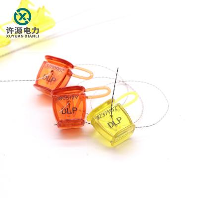 China XuYuan_High Tamper-evident safety wire seal electric meter safety wire meter plastic seal for sale