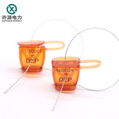 China XuYuan_High Tamper-evident safety wire seal electric meter safety wire meter plastic seal for sale