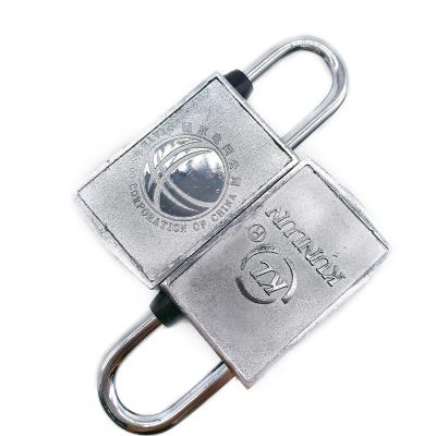 China Electricity Chrome Plated Brass Padlock, Zero for sale