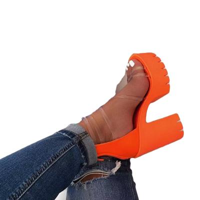 China Women's shoes stunning high heel high heel high heel sandals new European and American sexy fashion of the other explosive style for sale