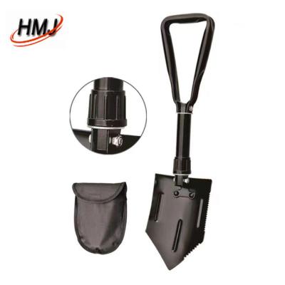 China Field Survival Camping Shovel Application Folding Shovel High Quality Steel Military Shovel for sale