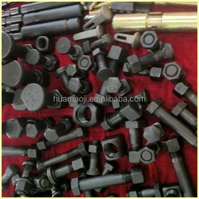 China 40cr excavator track shoe bolt with nut for sale