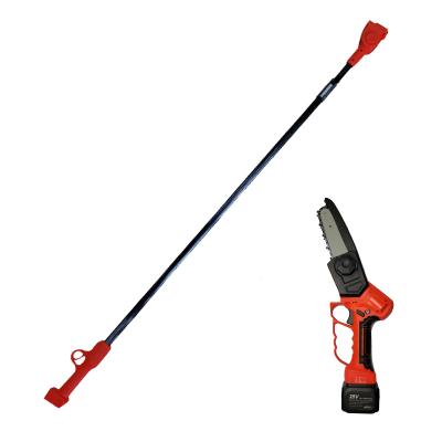 China Large 5inch Lithium Battery Electric Pole Handle Brushless Cordless Top Chainsaw Capacity Anti-skid Portable Cordless Telescopic Extension for sale