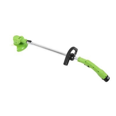 China 12v Telescopic Handle Operate Electric Cordless String Cutter Hand Wheels Grass Trimmer For America Market for sale