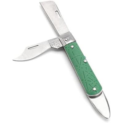 China High Quality Non-variable Tree Tool Garden Plant Bark Cutter Professional Stainless Steel Skin Graft Folding Knife Blade for sale