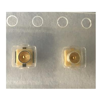 China Standard IC RF Connectors CONTAINER SMT GLD M CONTACT RoHS U.FL-R-SMT01 / Coaxial Connectors U.FL for sale