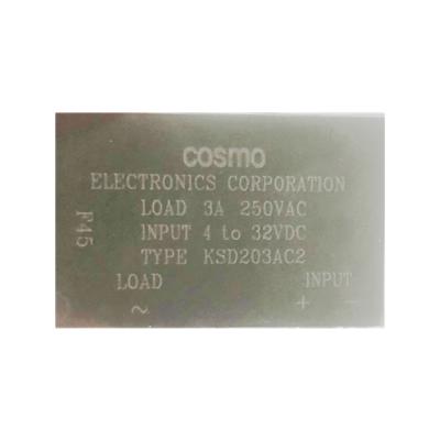 China IC Cosmo 4 Pin 4A 32VDC Solid State Relay RoHS KSD203AC2 KSD203AC2 for sale