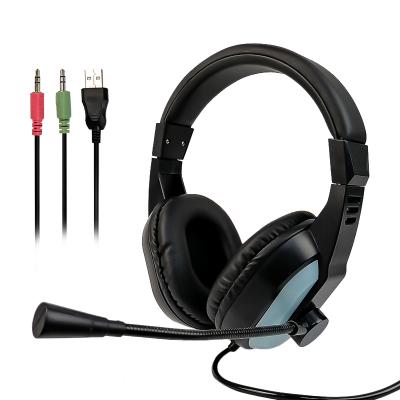 China Hot Selling Headband Gaming Earphone With USB Cable Cheap Price With High Quality for sale